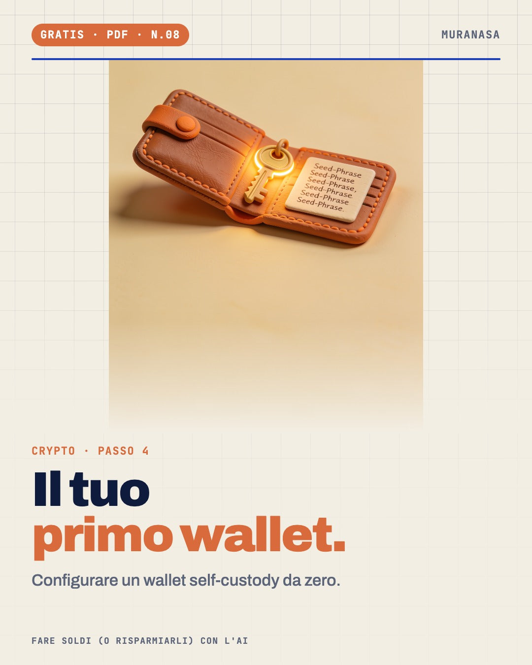 Wallet self-custody da zero