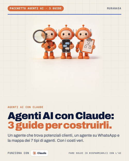 Agenti AI con Claude: 3 guide
