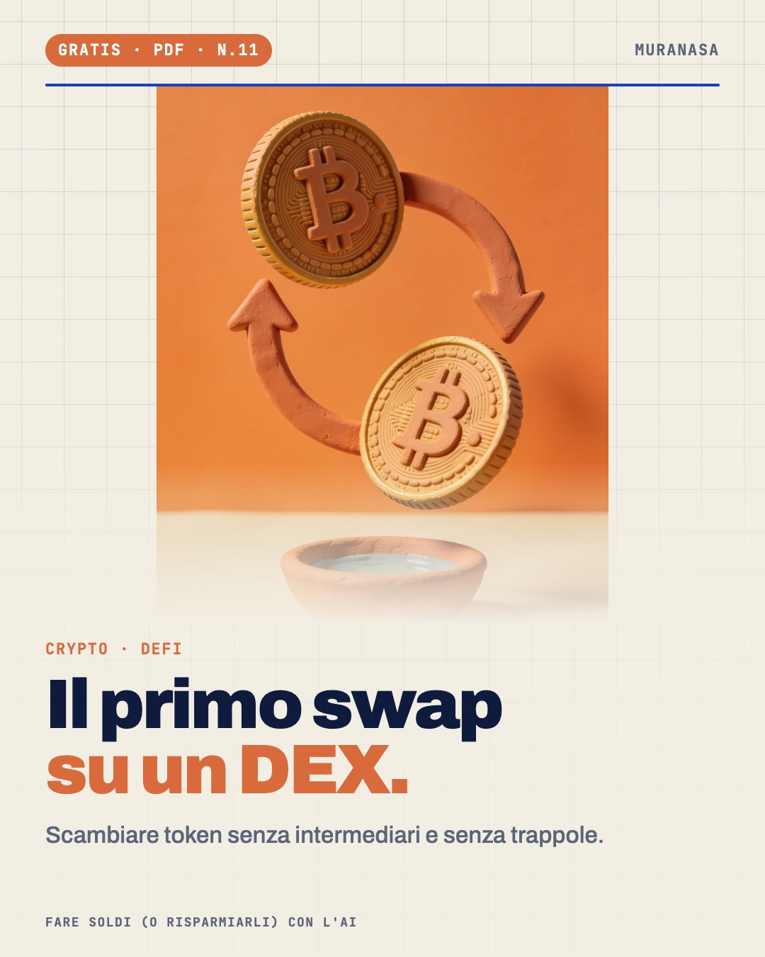 Il primo swap su un DEX