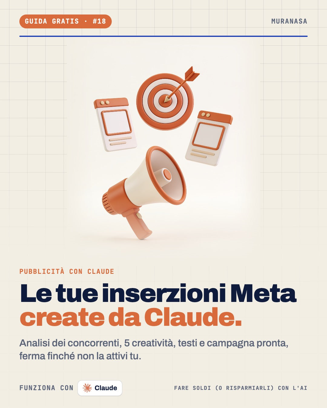Le tue inserzioni Meta create da Claude