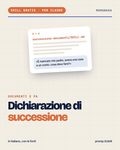 Dichiarazione di successione, la skill gratis per Claude